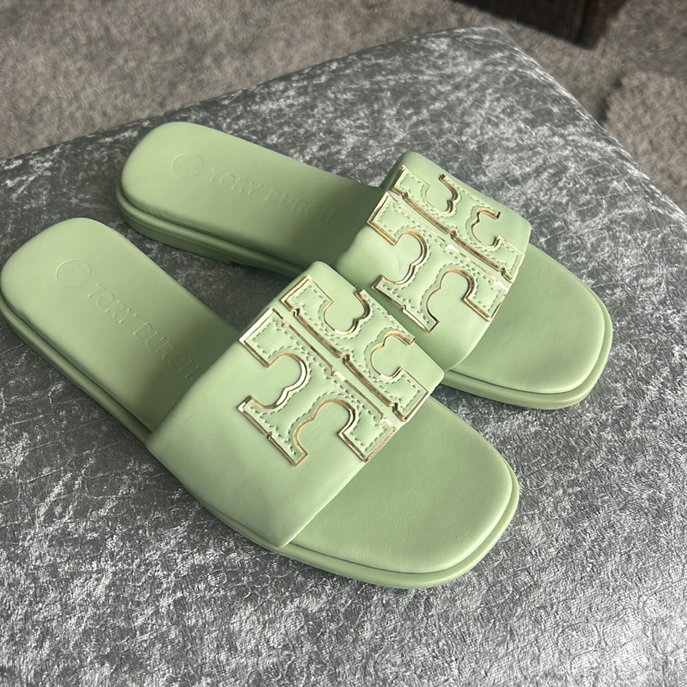 Tory Burch Double T Sport Slide